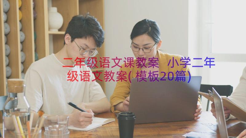 二年级语文课教案 小学二年级语文教案(模板20篇)