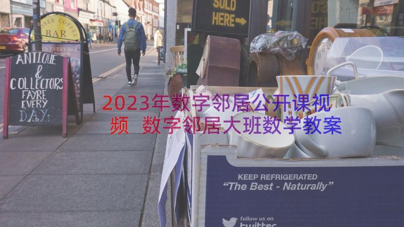 2023年数字邻居公开课视频 数字邻居大班数学教案(通用8篇)