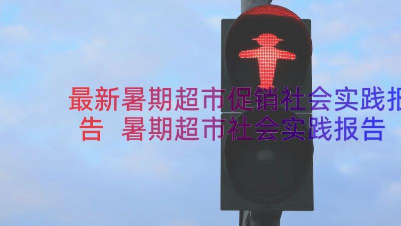 最新暑期超市促销社会实践报告 暑期超市社会实践报告(精选12篇)