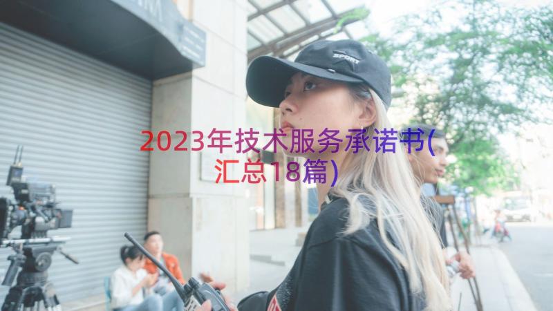 2023年技术服务承诺书(汇总18篇)