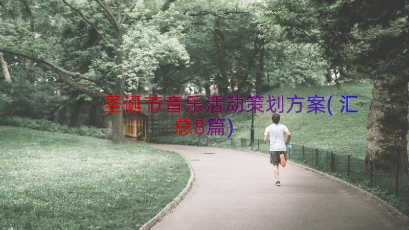 圣诞节音乐活动策划方案(汇总8篇)