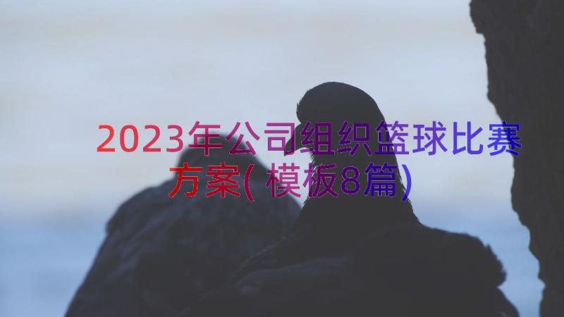 2023年公司组织篮球比赛方案(模板8篇)