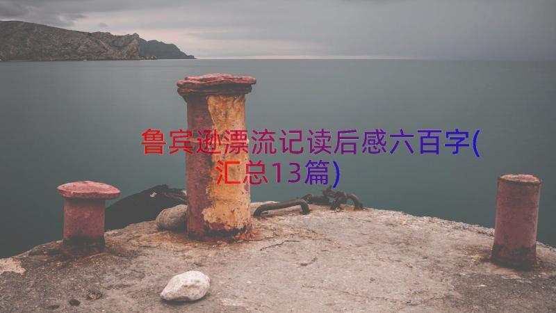 鲁宾逊漂流记读后感六百字(汇总13篇)