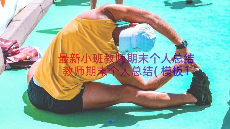 最新小班教师期末个人总结 教师期末个人总结(模板15篇)