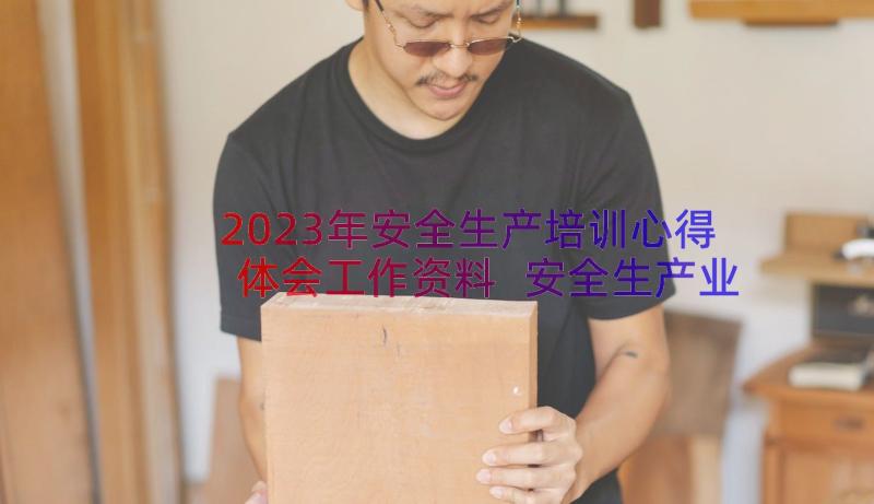 2023年安全生产培训心得体会工作资料 安全生产业务培训学习心得体会(精选8篇)