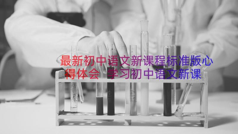 最新初中语文新课程标准版心得体会 学习初中语文新课标心得体会(优质8篇)