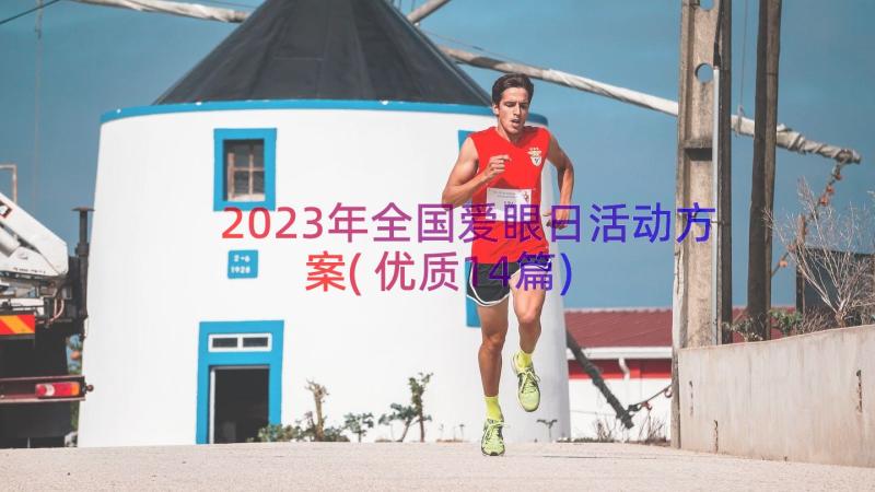 2023年全国爱眼日活动方案(优质14篇)