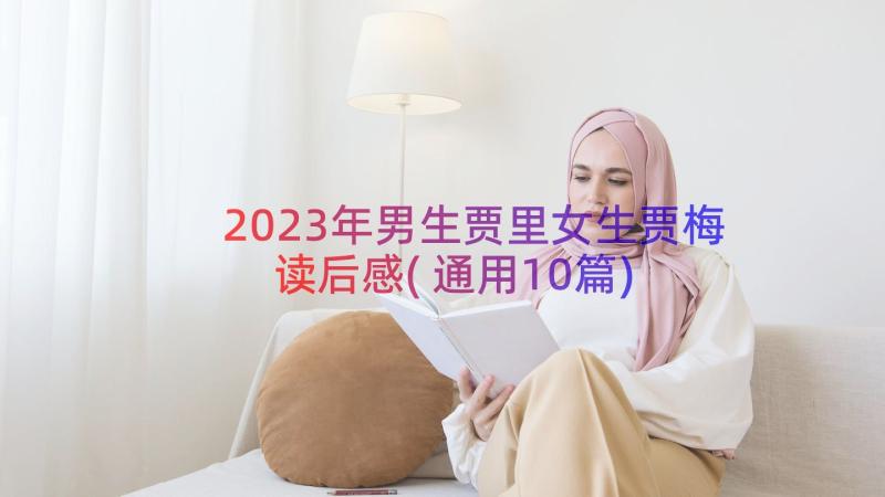 2023年男生贾里女生贾梅读后感(通用10篇)