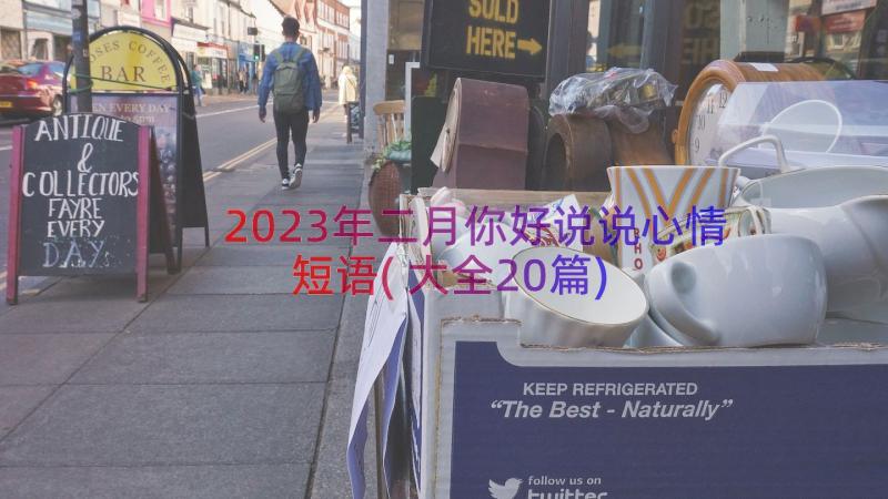 2023年二月你好说说心情短语(大全20篇)