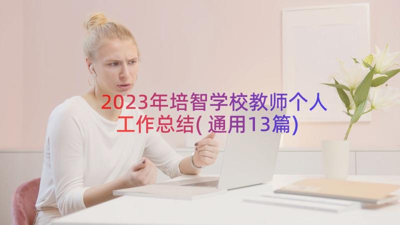 2023年培智学校教师个人工作总结(通用13篇)