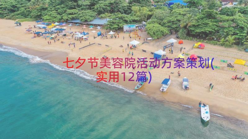 七夕节美容院活动方案策划(实用12篇)