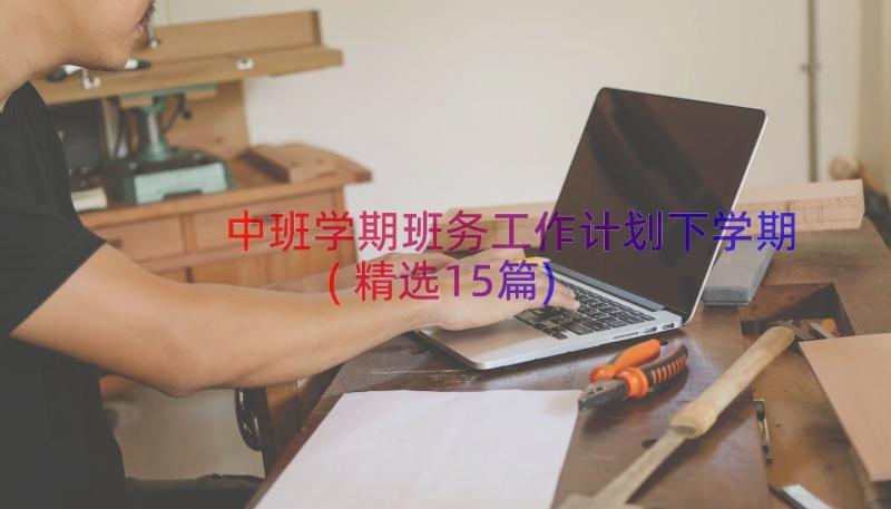 中班学期班务工作计划下学期(精选15篇)