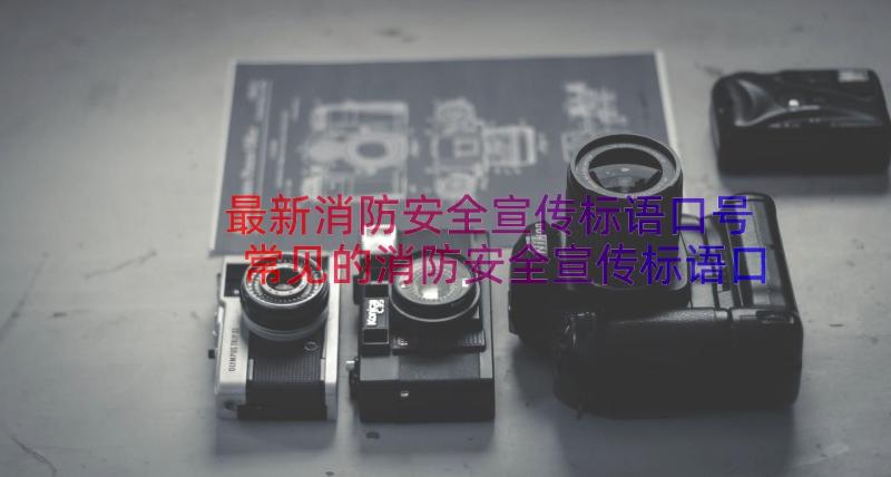 最新消防安全宣传标语口号 常见的消防安全宣传标语口号(优质8篇)