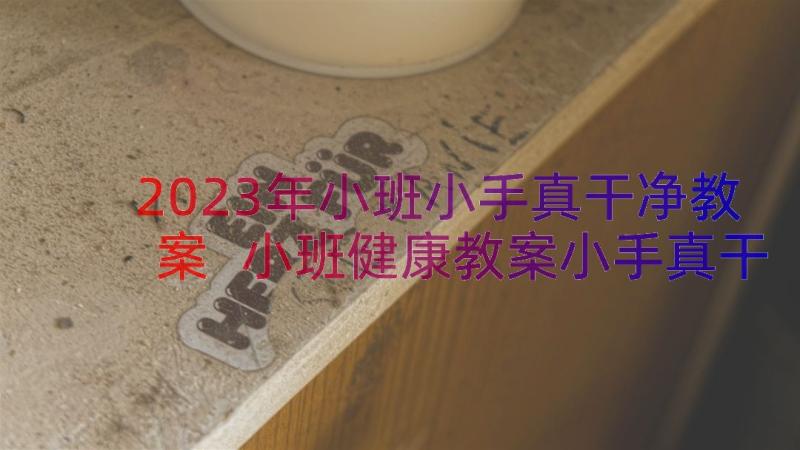 2023年小班小手真干净教案 小班健康教案小手真干净(优秀8篇)