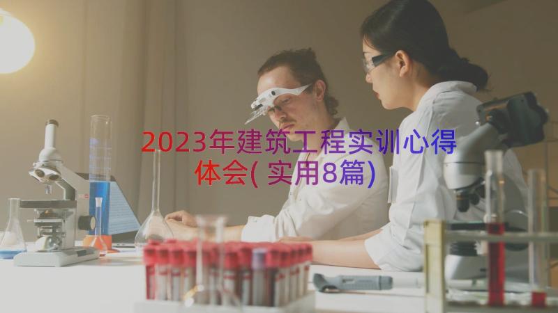 2023年建筑工程实训心得体会(实用8篇)