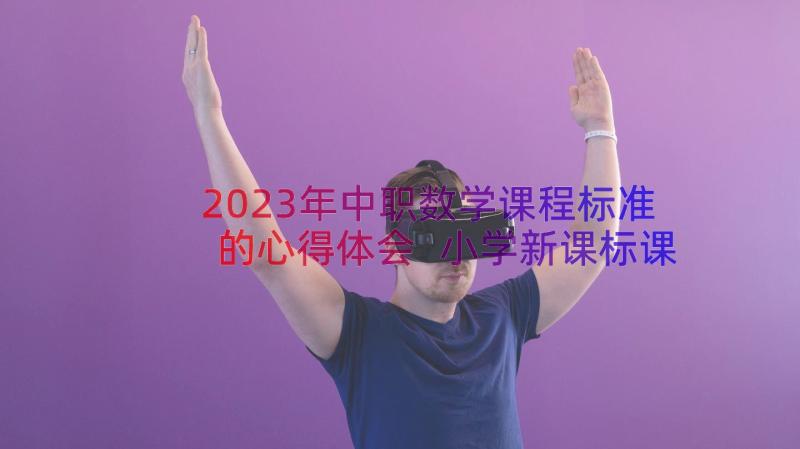 2023年中职数学课程标准的心得体会 小学新课标课程标准培训心得体会(汇总13篇)