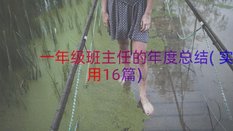 一年级班主任的年度总结(实用16篇)