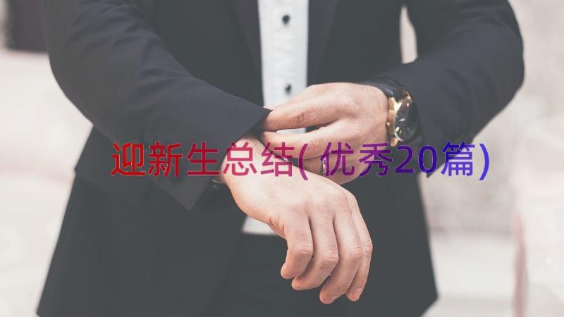 迎新生总结(优秀20篇)