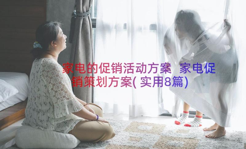 家电的促销活动方案 家电促销策划方案(实用8篇)