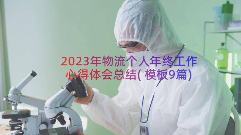 2023年物流个人年终工作心得体会总结(模板9篇)