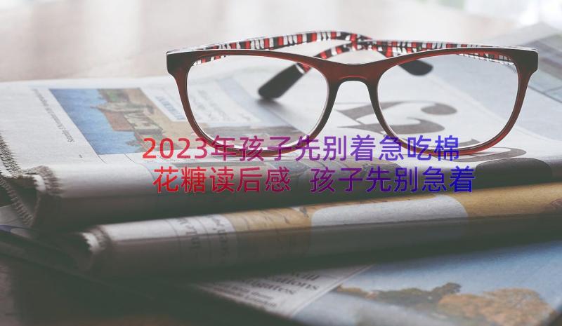 2023年孩子先别着急吃棉花糖读后感 孩子先别急着吃棉花糖读后感(大全12篇)