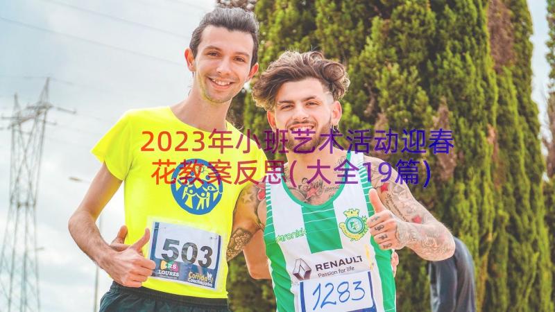 2023年小班艺术活动迎春花教案反思(大全19篇)