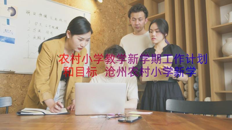 农村小学教学新学期工作计划和目标 沧州农村小学新学期学校工作计划(精选20篇)