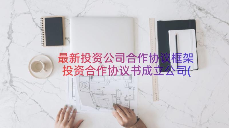 最新投资公司合作协议框架 投资合作协议书成立公司(汇总8篇)