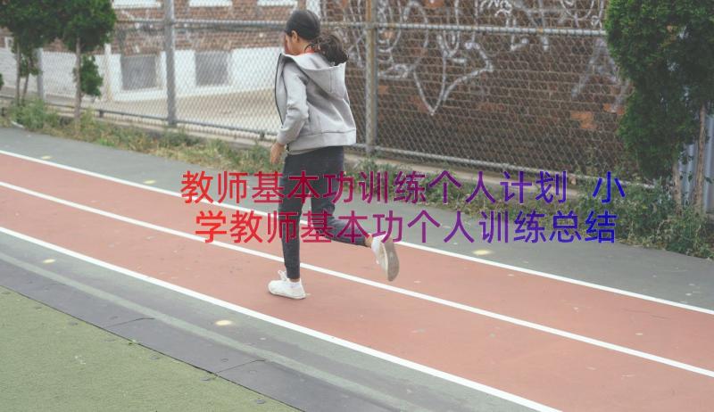 教师基本功训练个人计划 小学教师基本功个人训练总结(通用8篇)