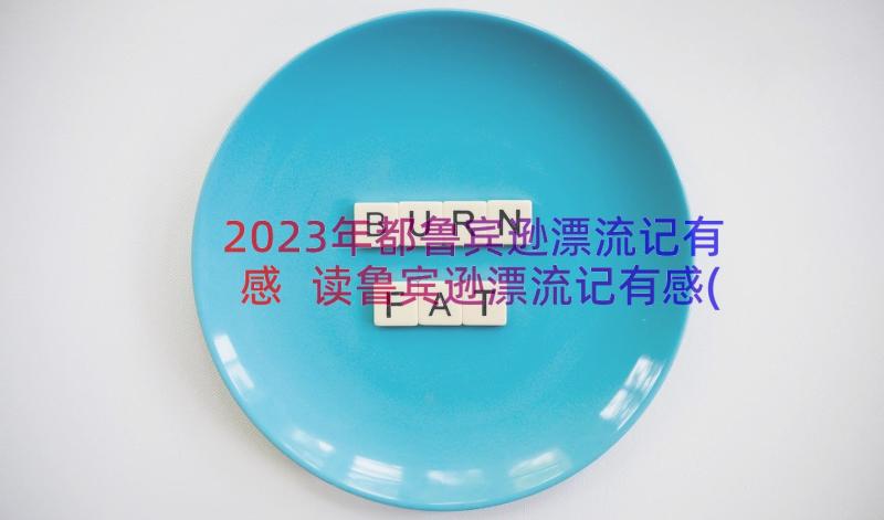 2023年都鲁宾逊漂流记有感 读鲁宾逊漂流记有感(模板17篇)