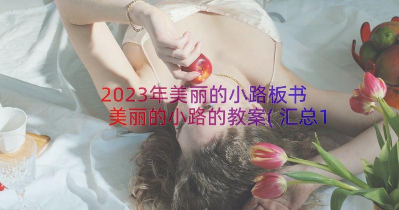 2023年美丽的小路板书 美丽的小路的教案(汇总12篇)