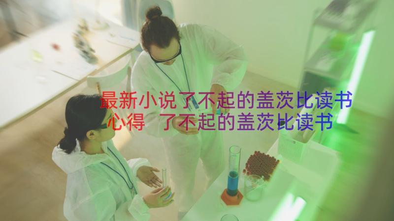 最新小说了不起的盖茨比读书心得 了不起的盖茨比读书心得(通用17篇)