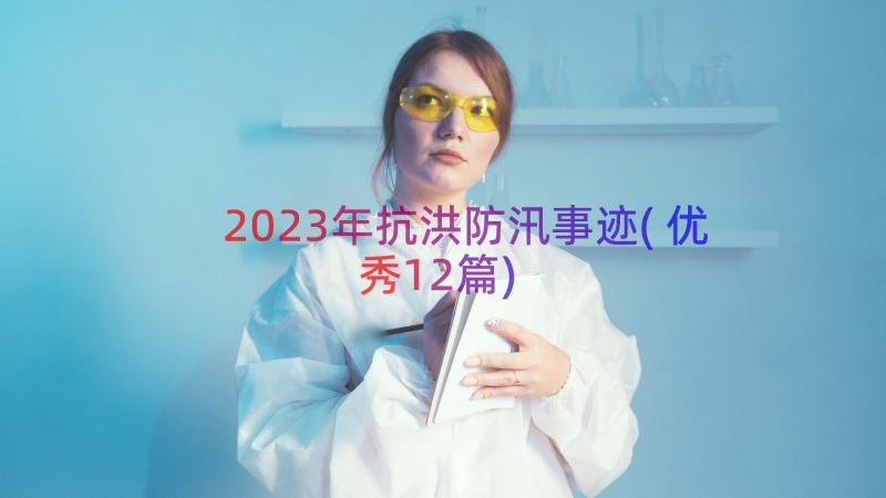 2023年抗洪防汛事迹(优秀12篇)