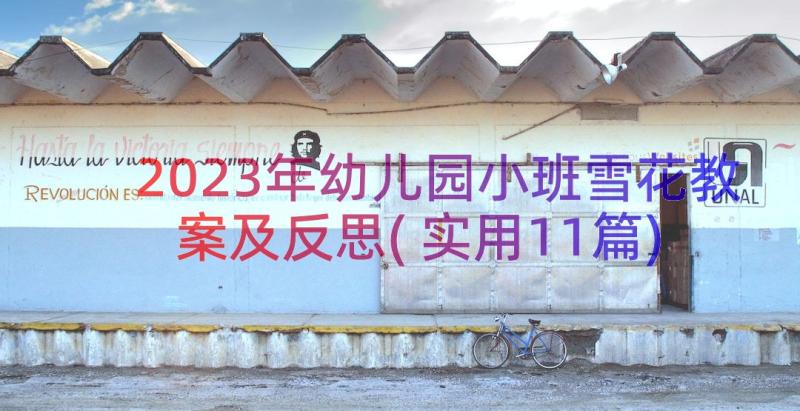 2023年幼儿园小班雪花教案及反思(实用11篇)