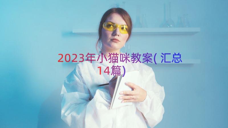 2023年小猫咪教案(汇总14篇)