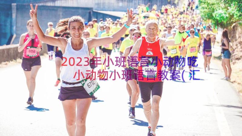 2023年小班语言小动物吃 小动物小班语言教案(汇总20篇)