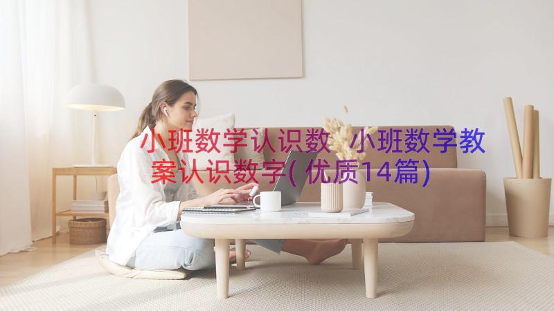 小班数学认识数 小班数学教案认识数字(优质14篇)