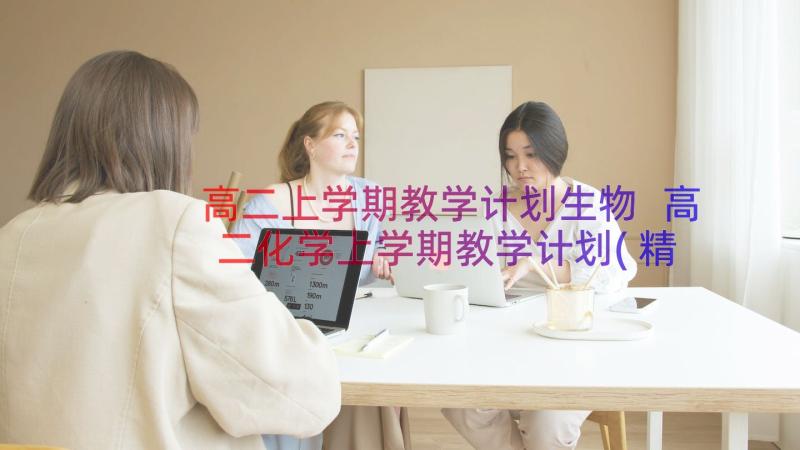 高二上学期教学计划生物 高二化学上学期教学计划(精选7篇)