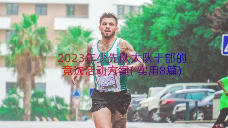 2023年少先队大队干部的竞选活动方案(实用8篇)