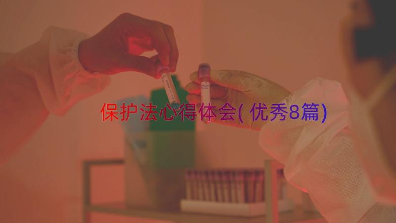 保护法心得体会(优秀8篇)