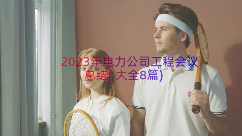 2023年电力公司工程会议总结(大全8篇)