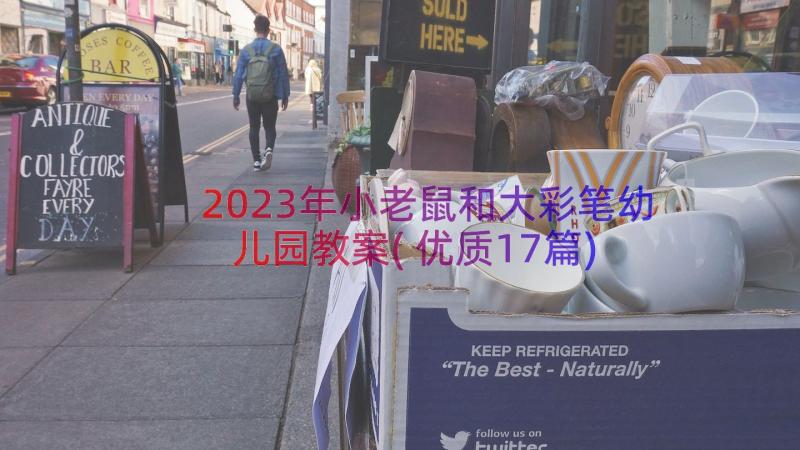 2023年小老鼠和大彩笔幼儿园教案(优质17篇)