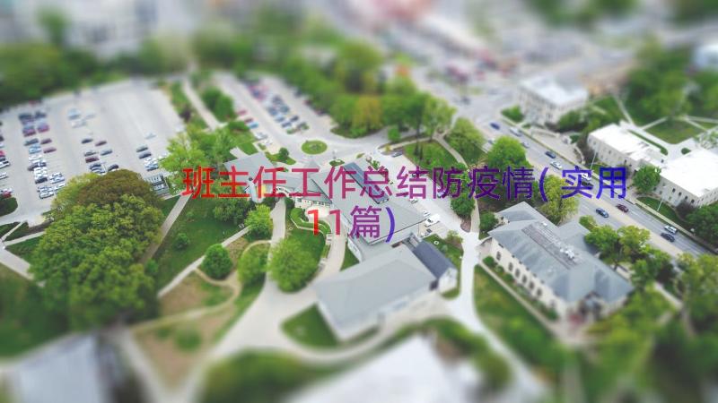 班主任工作总结防疫情(实用11篇)