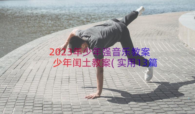 2023年少年强音乐教案 少年闰土教案(实用13篇)