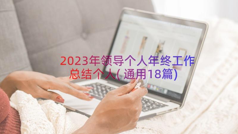 2023年领导个人年终工作总结个人(通用18篇)