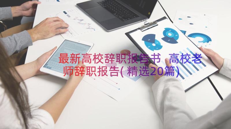 最新高校辞职报告书 高校老师辞职报告(精选20篇)