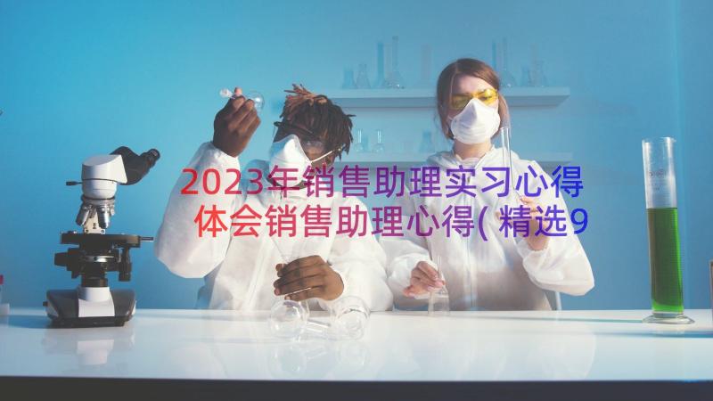 2023年销售助理实习心得体会销售助理心得(精选9篇)