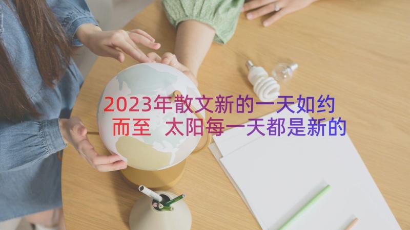 2023年散文新的一天如约而至 太阳每一天都是新的抒情散文(模板8篇)