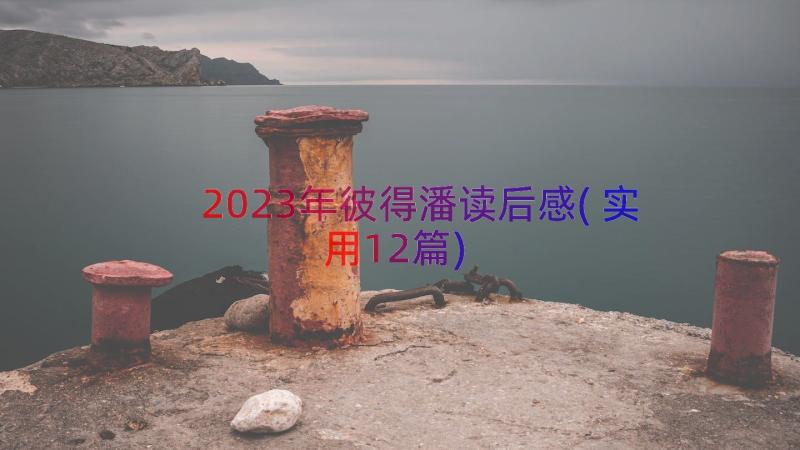 2023年彼得潘读后感(实用12篇)