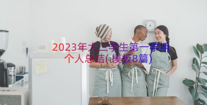 2023年大二学生第一学期个人总结(模板8篇)